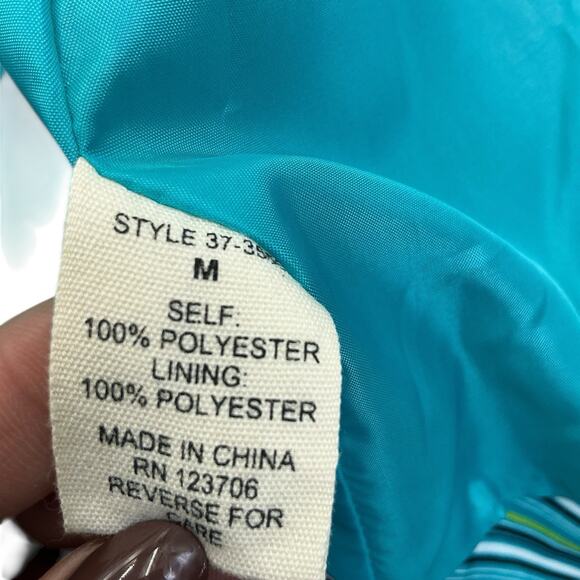 LAVENDER & HONEY Stripe Blazer Lined Stretch Size M Women’s - Picture 8 of 11